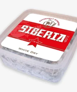 Official Siberia Snus -80 Extremely strong White Dry 500G